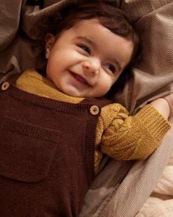 Outlet 👏 Lil’ Atelier Rubina Long Sleeve Knit Top - Babies Antelope 🔥 -Baby Online store http3A2F2Fstatic.theiconic.com .au2Fp2Flil atelier 3005 7986051 4