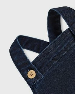 Cheap ✔️ Lil’ Atelier Laro Denim Overalls - Babies Dark Blue Denim 🔔 -Baby Online store http3A2F2Fstatic.theiconic.com .au2Fp2Flil atelier 3178 9096051 3