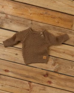 Best Sale 🤩 Lil’ Atelier Eroger Long Sleeve Knit Top - Babies Otter 🤩 -Baby Online store http3A2F2Fstatic.theiconic.com .au2Fp2Flil atelier 3328 9986051 4