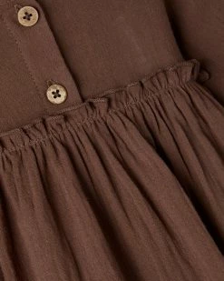 Best reviews of 🔥 Lil’ Atelier Solange Long Sleeve 👗 Dress - Babies Chestnut ⭐ -Baby Online store http3A2F2Fstatic.theiconic.com .au2Fp2Flil atelier 6650 8986051 4