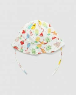 Brand new 👍 Little Green & Co Jersey Sun Hat - Babies ☀️ Summer Yums 🎁