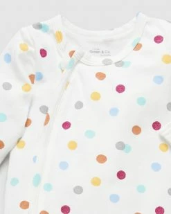 Flash Sale 🌟 Little Green & Co Jersey Footless Zip Onesie - Babies Confetti AOP ❤️ -Baby Online store http3A2F2Fstatic.theiconic.com .au2Fp2Flittle green and co 2225 2779911 4
