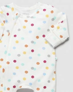 Flash Sale 🌟 Little Green & Co Jersey Footless Zip Onesie - Babies Confetti AOP ❤️ -Baby Online store http3A2F2Fstatic.theiconic.com .au2Fp2Flittle green and co 2225 2779911 5
