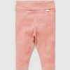 Wholesale 🔥 Little Green & Co Core Rib Leggings - Babies Peach 🧨