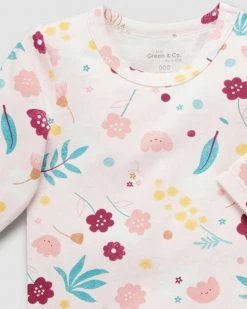 Brand new ❤️ Little Green & Co Jersey Long Sleeve Bodysuit - Babies Botanical AOP 👏 -Baby Online store http3A2F2Fstatic.theiconic.com .au2Fp2Flittle green and co 6758 9479911 3