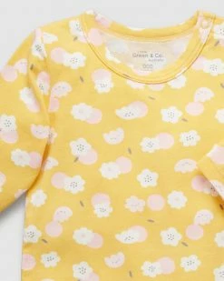 Outlet ⭐ Little Green & Co Jersey Long Sleeve Bodysuit - Babies Wildflower Mellow AOP 🎉 -Baby Online store http3A2F2Fstatic.theiconic.com .au2Fp2Flittle green and co 6889 3579911 3