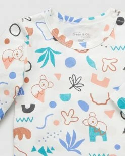 Coupon ✨ Little Green & Co Jersey Long Sleeve Bodysuit - Babies Terrazzo AOP 🎉 -Baby Online store http3A2F2Fstatic.theiconic.com .au2Fp2Flittle green and co 6931 7479911 3