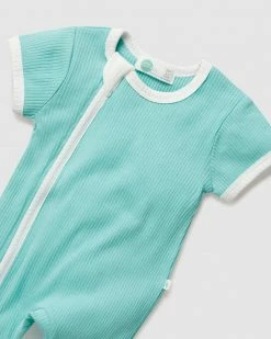 Best deal 🌟 Little Green & Co Rib SS Romper - Babies Ocean 🌟 -Baby Online store http3A2F2Fstatic.theiconic.com .au2Fp2Flittle green and co 7721 0137631 3