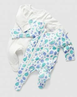Best deal 🥰 Little Green & Co Core Jersey Zip Onesie 2-Pack - Babies Tutti Fruitti 😀 -Baby Online store http3A2F2Fstatic.theiconic.com .au2Fp2Flittle green and co 7782 8927631 3