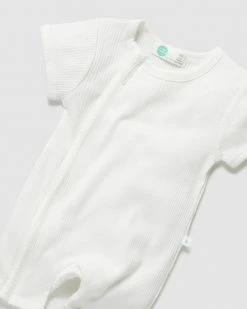 Cheapest 🧨 Little Green & Co Rib SS Romper - Babies Milk 👍 -Baby Online store http3A2F2Fstatic.theiconic.com .au2Fp2Flittle green and co 7799 7037631 3