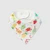 Cheap 🥰 Little Green & Co Jersey Bandana Bib - Babies 🌞 Summer Yums 🤩