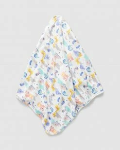 Best Pirce 🥰 Little Green & Co Jersey Wrap - Babies Animal Pals 💯 -Baby Online store http3A2F2Fstatic.theiconic.com .au2Fp2Flittle green and co 7866 2437631 3