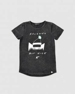 Best Sale ⭐ Little Lords Naughty, but Nice - Acid Wash Black Acid Wash ⭐