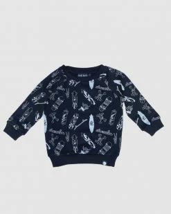 Coupon 👍 Little Lords Skate Sweater Black 😀