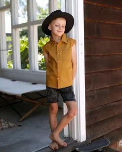 Best Pirce 👏 Little Lords Snake 👕 Shirt Mustard 🔥 -Baby Online store http3A2F2Fstatic.theiconic.com .au2Fp2Flittle lords 5168 4229341 4
