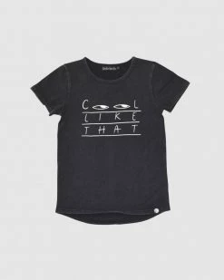 Best reviews of 🎉 Little Lords Cool Like That Tee Black Acid Wash ⭐