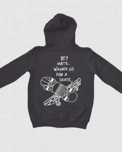 Cheapest 👏 Little Lords Wanna Skate Hoodie Black 😉 -Baby Online store http3A2F2Fstatic.theiconic.com .au2Fp2Flittle lords 6249 5857131 3