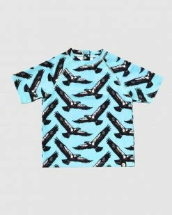 Brand new 🔔 Little Lords Eagle Rashie Aqua Blue 😀