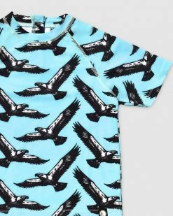 Brand new 🔔 Little Lords Eagle Rashie Aqua Blue 😀 -Baby Online store http3A2F2Fstatic.theiconic.com .au2Fp2Flittle lords 6410 830697 3