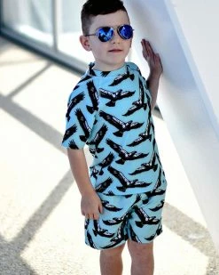 Brand new 🔔 Little Lords Eagle Rashie Aqua Blue 😀 -Baby Online store http3A2F2Fstatic.theiconic.com .au2Fp2Flittle lords 6412 830697 4