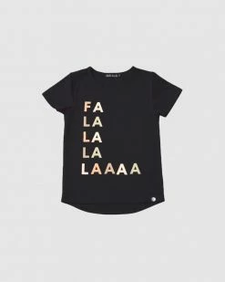 Wholesale 🔔 Little Lords Falala Tee Black 😉