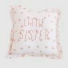 Cheapest ❤️ Little Nordic Kids Little Sister Starry Night Cushion Champagne Pink ❤️