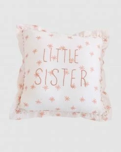 Cheapest ❤️ Little Nordic Kids Little Sister Starry Night Cushion Champagne Pink ❤️