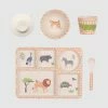 Top 10 😀 Love Mae Bamboo Divided Plate Set Safari ⭐