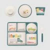 Discount ❤️ Love Mae Bamboo Divided Plate Set Cars 🎉