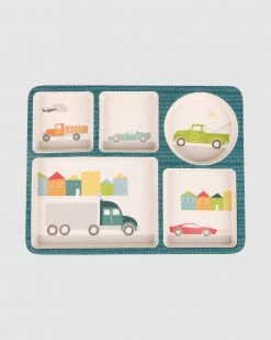 Discount ❤️ Love Mae Bamboo Divided Plate Set Cars 🎉 -Baby Online store http3A2F2Fstatic.theiconic.com .au2Fp2Flove mae 2276 8046021 3
