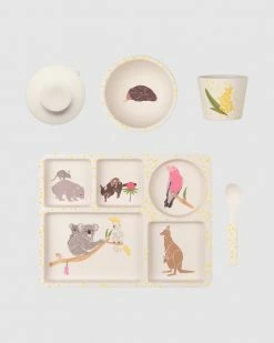Wholesale ✨ Love Mae Bamboo Divided Plate Set Australiana 😍