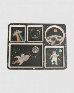 Budget 🔔 Love Mae Bamboo Divided Plate Set Space Adventure 😍 -Baby Online store http3A2F2Fstatic.theiconic.com .au2Fp2Flove mae 7473 1247021 3