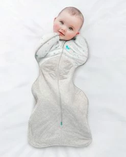 Flash Sale 😀 Love to Dream SWADDLE UP™ Extra Warm 3.5 Tog Mint, Moon & Stars 🧨