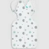 Budget 😍 Love to Dream SWADDLE UP™ Transition Bag Lite 0.2 Tog White & Multi Spots ⌛