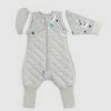 Outlet 🔔 Love to Dream SWADDLE UP™ Transition Suit Extra Warm 3.5 Tog Grey, Moon & Stars 😀
