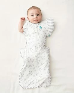 Flash Sale 🛒 Love to Dream Swaddle Up™ Transition Bag Bamboo 1.0T Cream & Moon Stars 😀