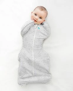 Budget 😍 Love to Dream SWADDLE UP™ Lite 0.2 Tog Grey 🥰
