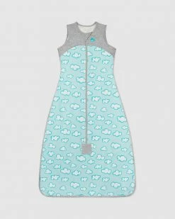 Cheapest 😉 Love to Dream Organic Sleep Bag 0.2 TOG Turquoise & Clouds 🧨