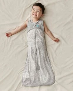 Cheap 🌟 Love to Dream Organic Sleep Bag 0.2 TOG Grey & Bird Print 🔔
