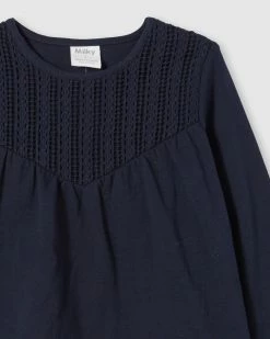 Cheap ❤️ Milky Detail Tee - Babies French Navy 🎉 -Baby Online store http3A2F2Fstatic.theiconic.com .au2Fp2Fmilky 0613 2221621 3