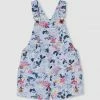 Outlet 🎁 Milky Spring Garden Floral Overalls - Babies Angel Blue 🌟