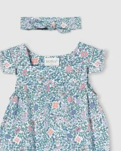 Promo 🛒 Milky Vintage Floral Playsuit & Headband Set - Babies Off White ❤️ -Baby Online store http3A2F2Fstatic.theiconic.com .au2Fp2Fmilky 4777 4998331 3