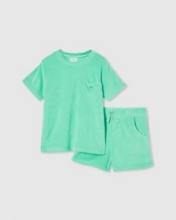 Best reviews of 🥰 Milky Terry Towelling Set - Babies Spearmint 🔥