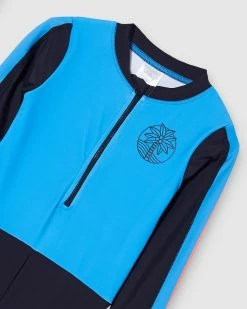 Buy 🛒 Milky Neon 🩱 Swimsuit - Babies Scuba Blue & Midnight Blue 👏 -Baby Online store http3A2F2Fstatic.theiconic.com .au2Fp2Fmilky 4972 0209331 3