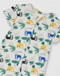 Best reviews of 👏 Milky Sloth Romper - Babies Ice Grey ⭐ -Baby Online store http3A2F2Fstatic.theiconic.com .au2Fp2Fmilky 5843 1598331 3