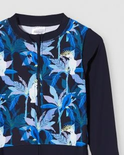 Cheapest 🧨 Milky Jungle LS 🩱 Swimsuit - Babies Midnight Blue 👍 -Baby Online store http3A2F2Fstatic.theiconic.com .au2Fp2Fmilky 6193 1798331 3