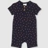 Cheapest 🔥 Milky Animal Spot Romper - Babies Midnight Blue ❤️