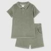 Brand new 👏 Milky Terry Towelling Set - Babies Olive 🧨