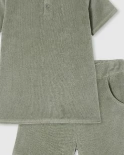 Brand new 👏 Milky Terry Towelling Set - Babies Olive 🧨 -Baby Online store http3A2F2Fstatic.theiconic.com .au2Fp2Fmilky 6511 8409331 3