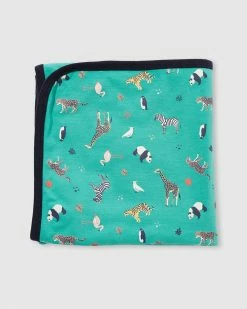 Brand new ⌛ Milky Zoo Wrap - Babies Marine Green ⌛